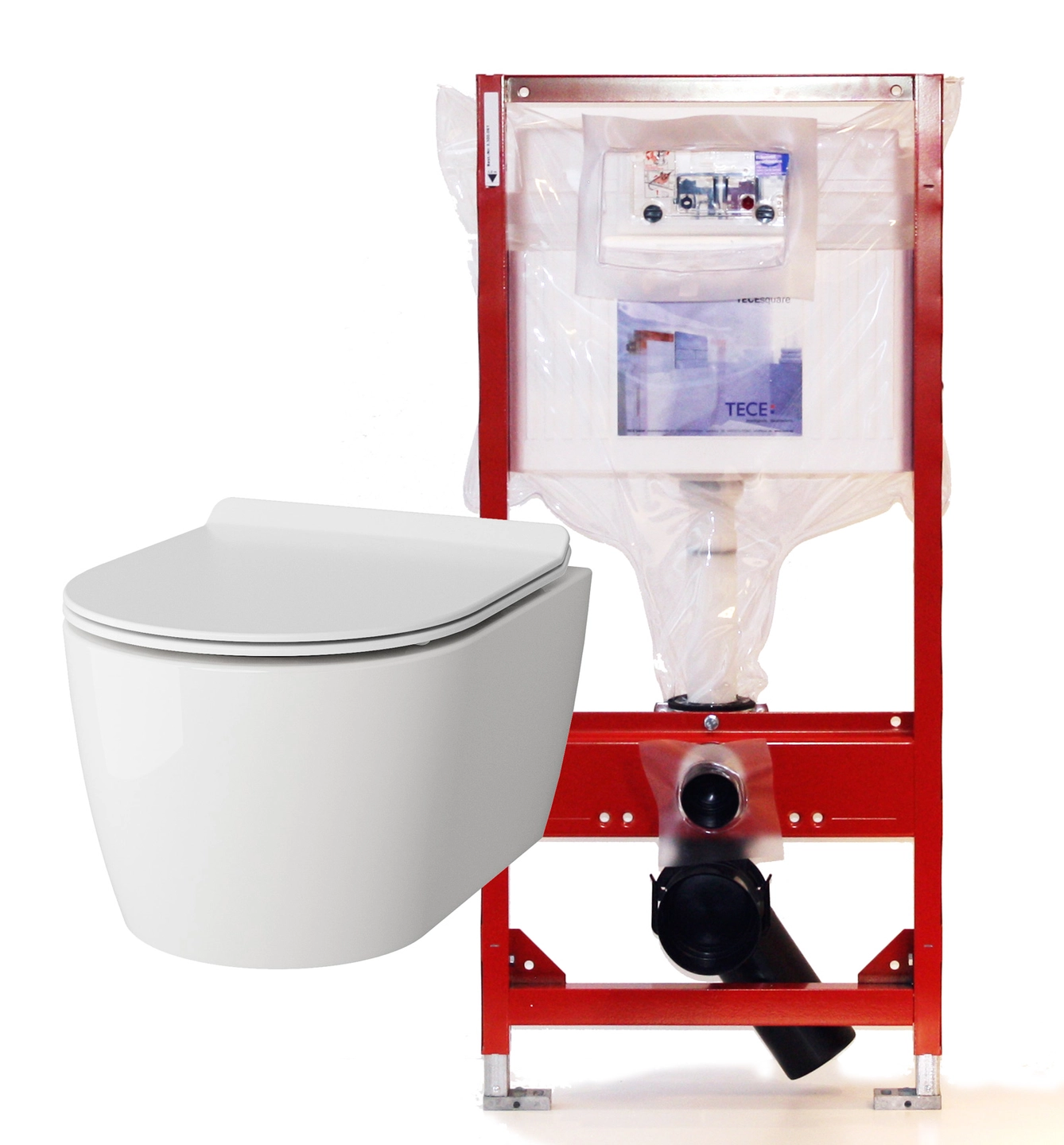 Toalett vegg AIDA kompakt sisterne TECE