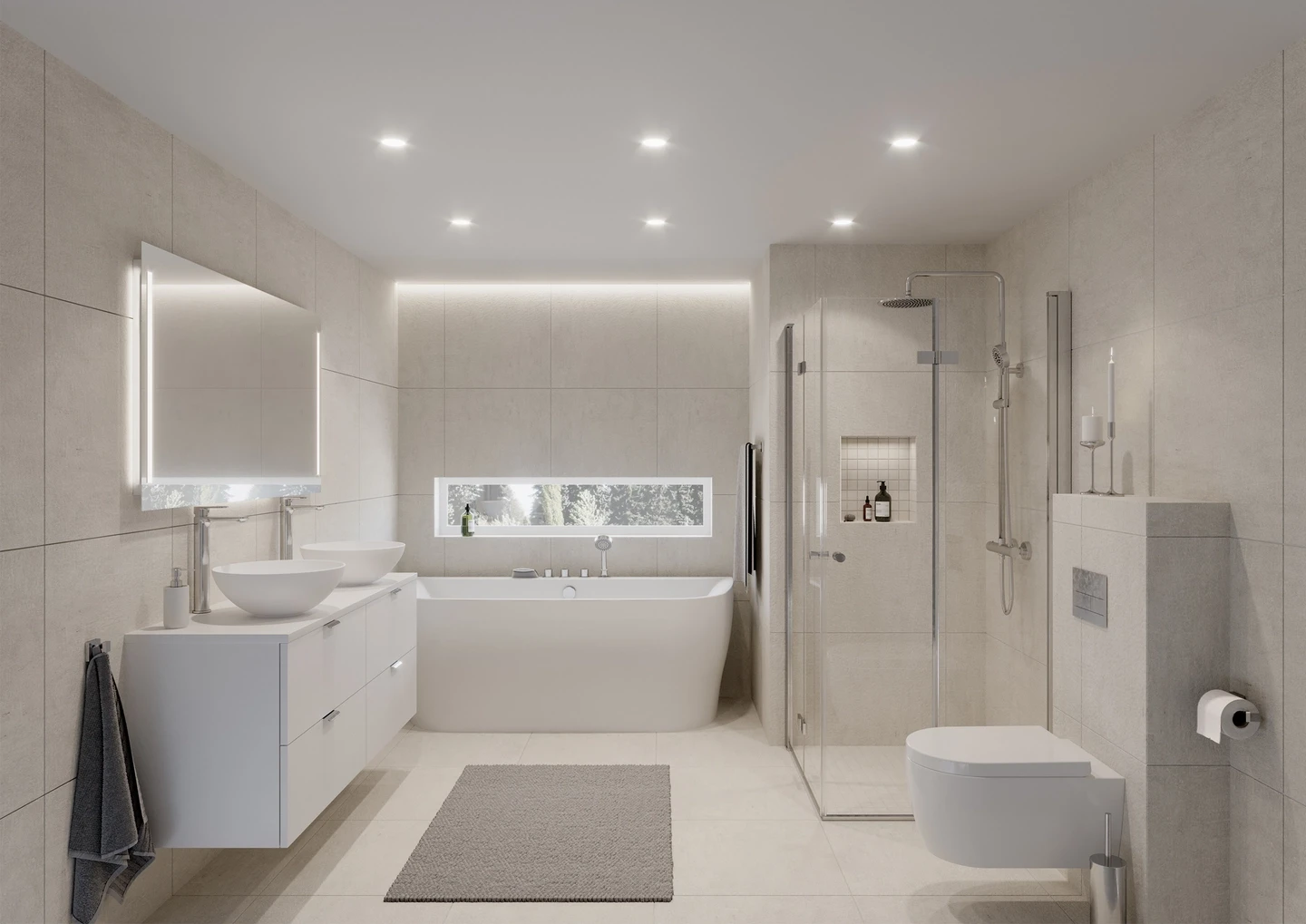 Gulv-/veggmosaikk URBAN SPACE 5x5 - Bilde 2