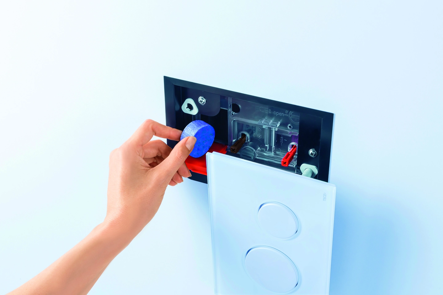 Rengjøringstablett innsats TECEprofil