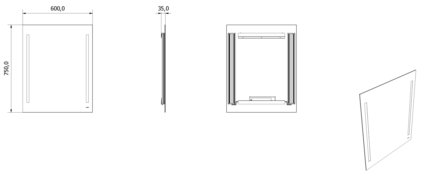 Speil EVA 60 - Bilde 2