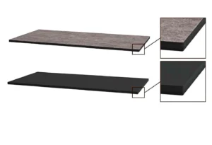 Benkeplate tosidig HPL 90