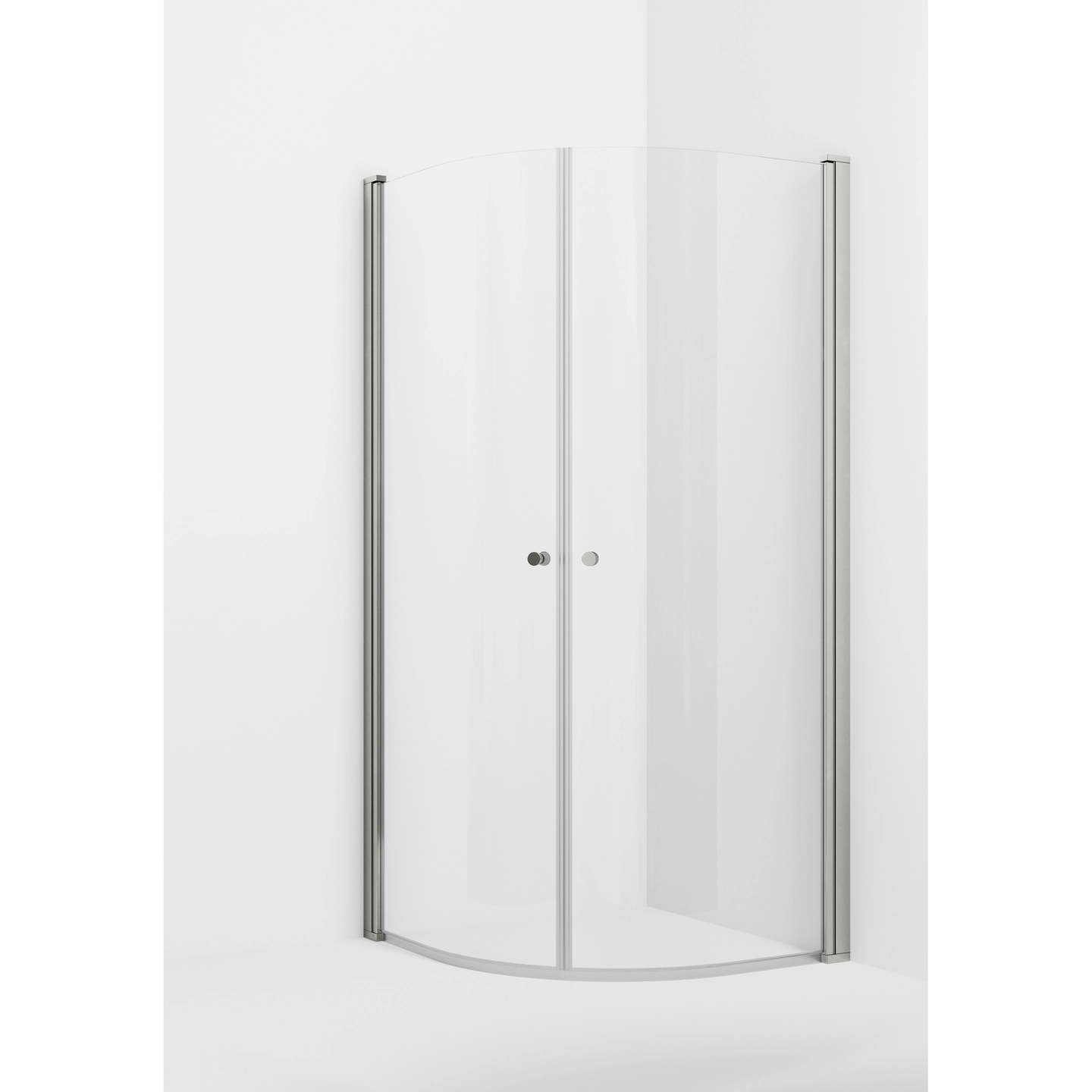 Dusjhjørne buet LIAM 80x90 H