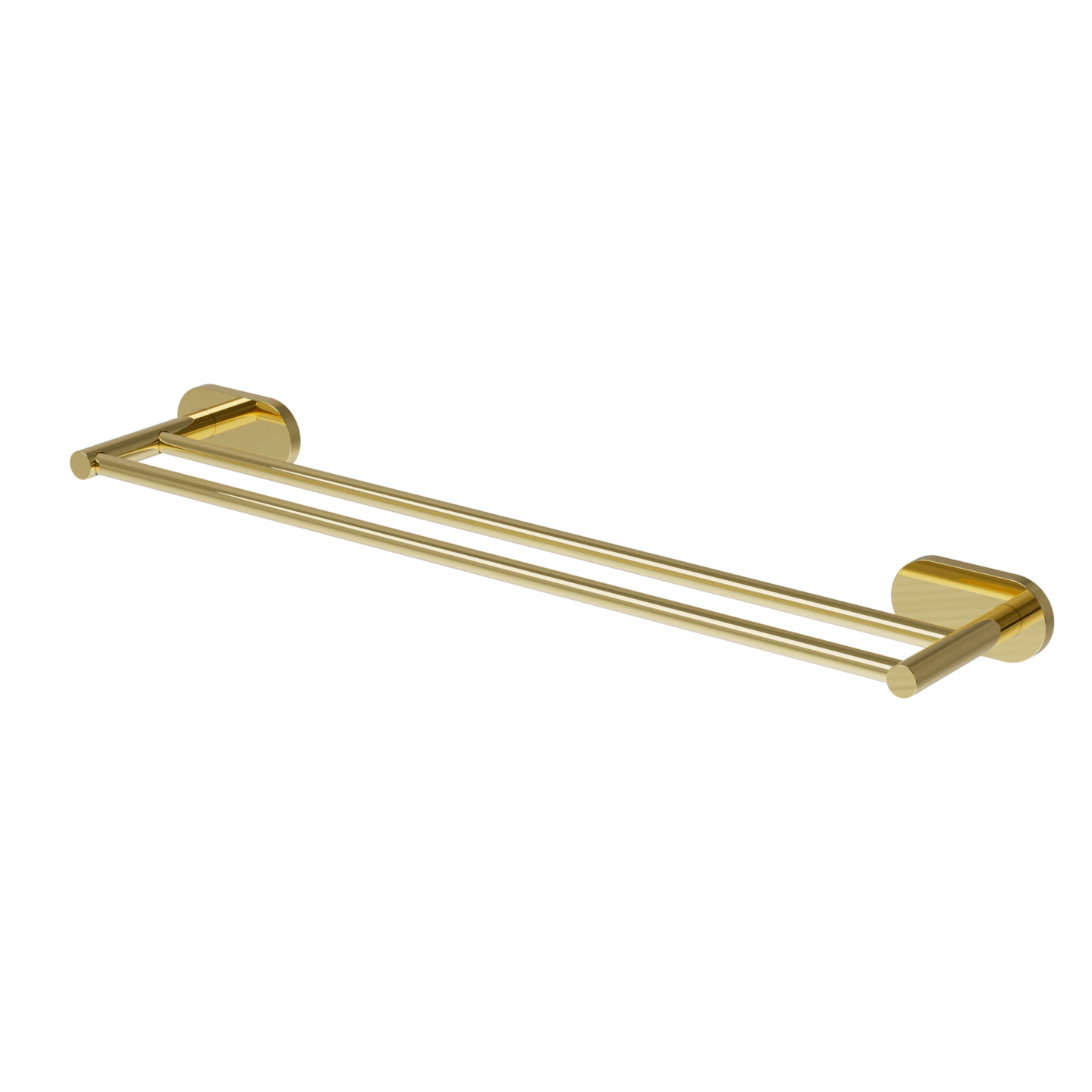 Håndklestang rund dobbel LUNA