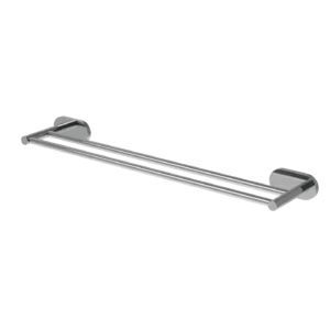 Håndklestang rund dobbel LUNA