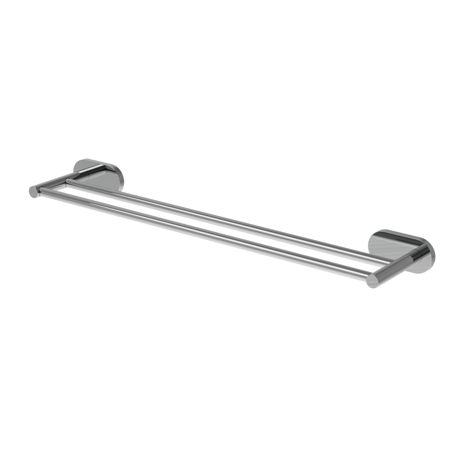 Håndklestang rund dobbel LUNA