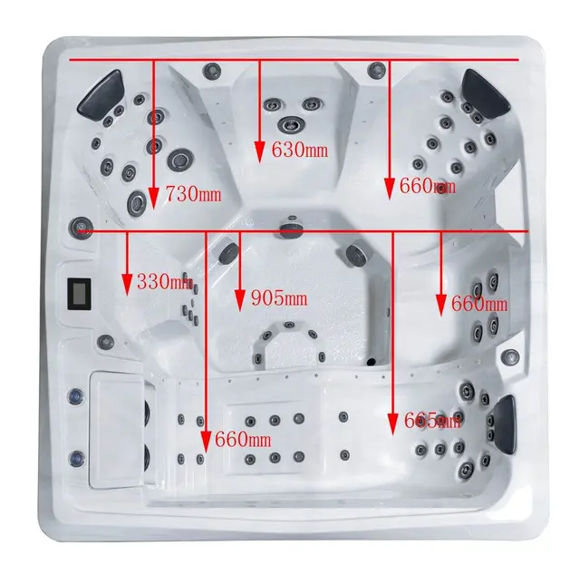 Utendørs massasjebad Vikingbad MORILD - Bilde 5