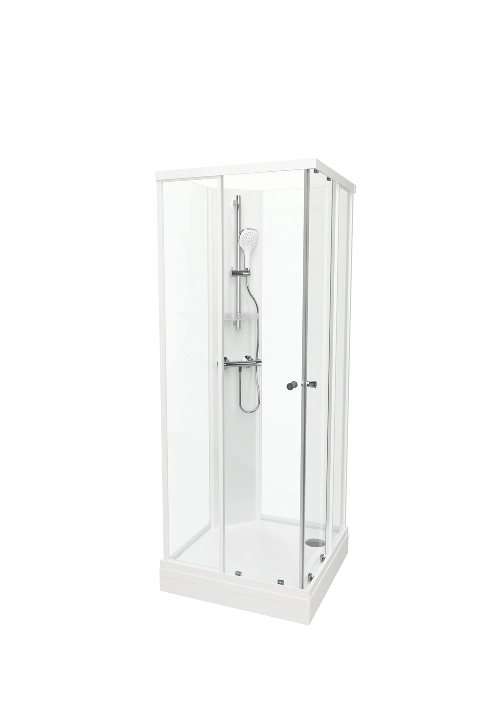 Dusjkabinett SOFIA rett basic 90x90