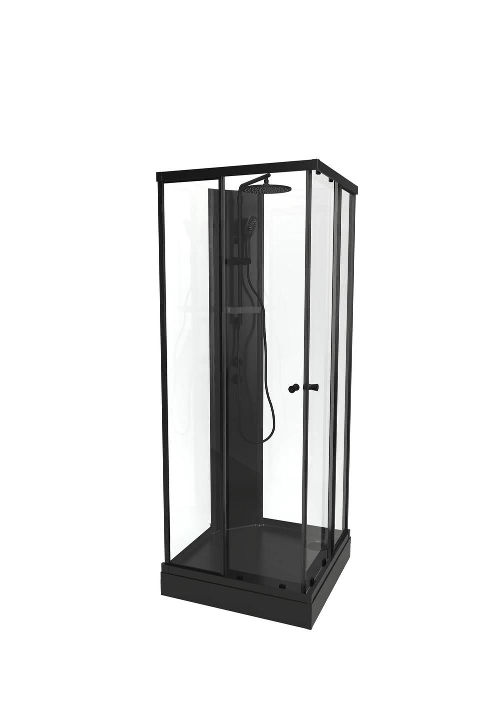 Dusjkabinett SOFIA rett pluss 90x90