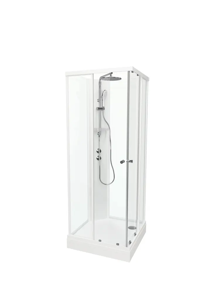Dusjkabinett SOFIA rett pluss 80x80