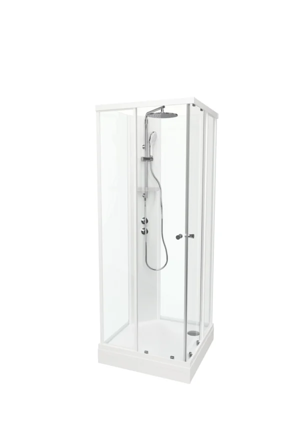Dusjkabinett SOFIA rett pluss 90x90