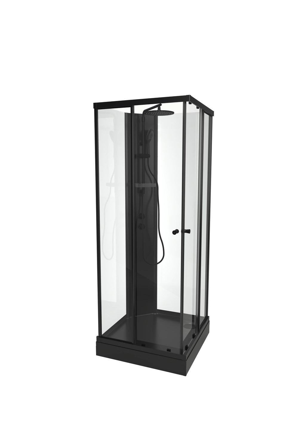 Dusjkabinett SOFIA rett pluss 90x90