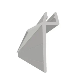 Subbelist rivbar rett LIAM 100