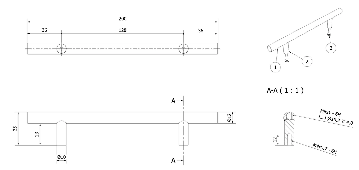 Håndtak FATT 20 - Bilde 2