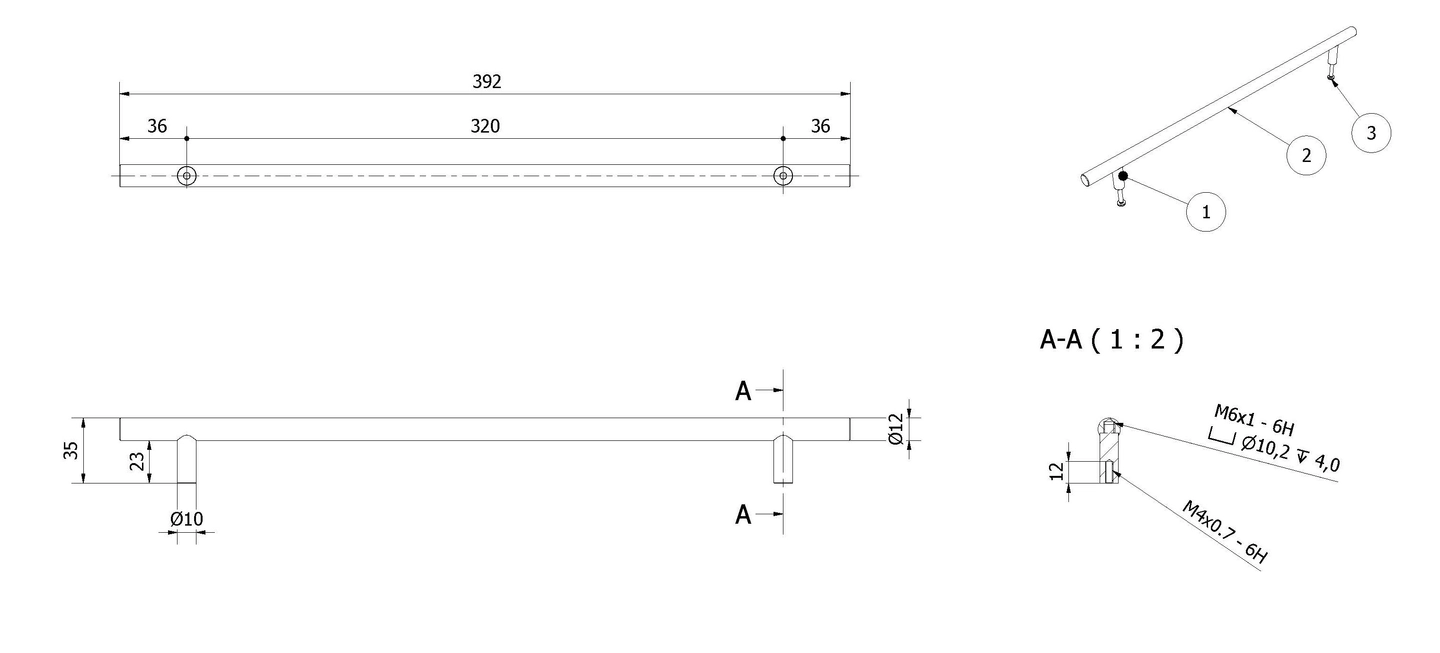 Håndtak FATT 39 - Bilde 2