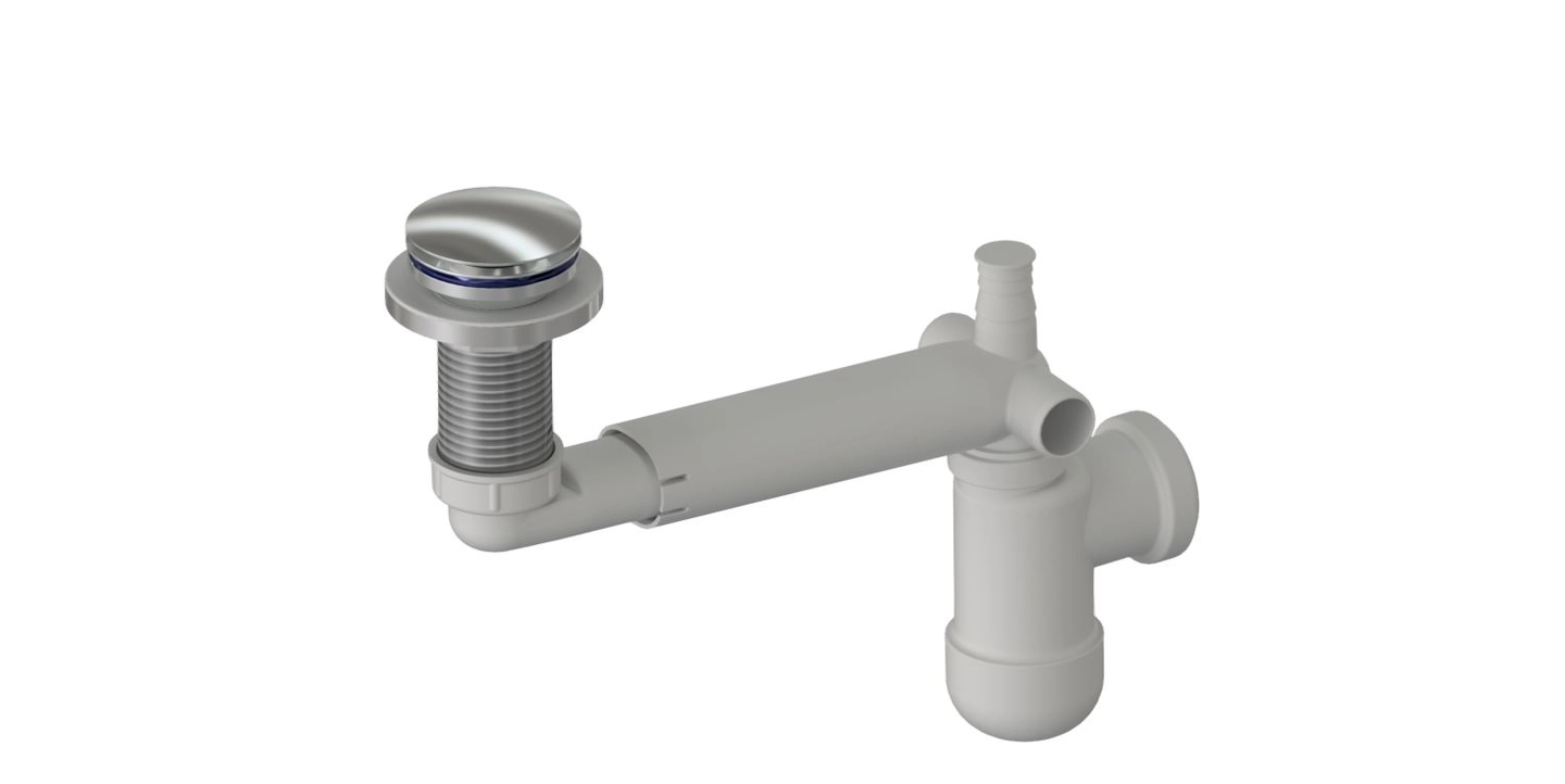 Avløp PRELOC pop-up benkeplate