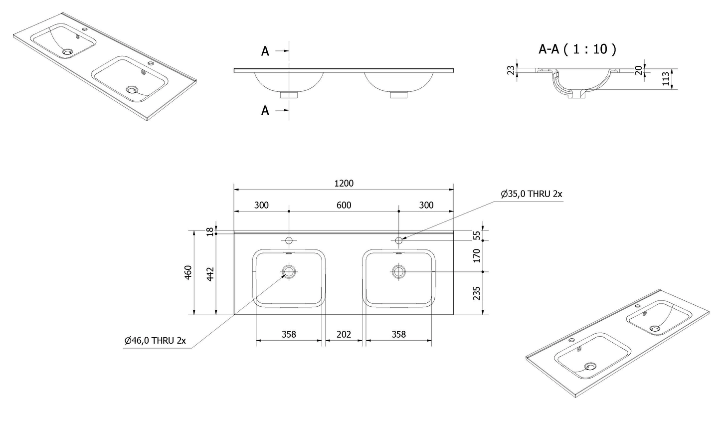 Servant INA 120dbl thin - Bilde 2