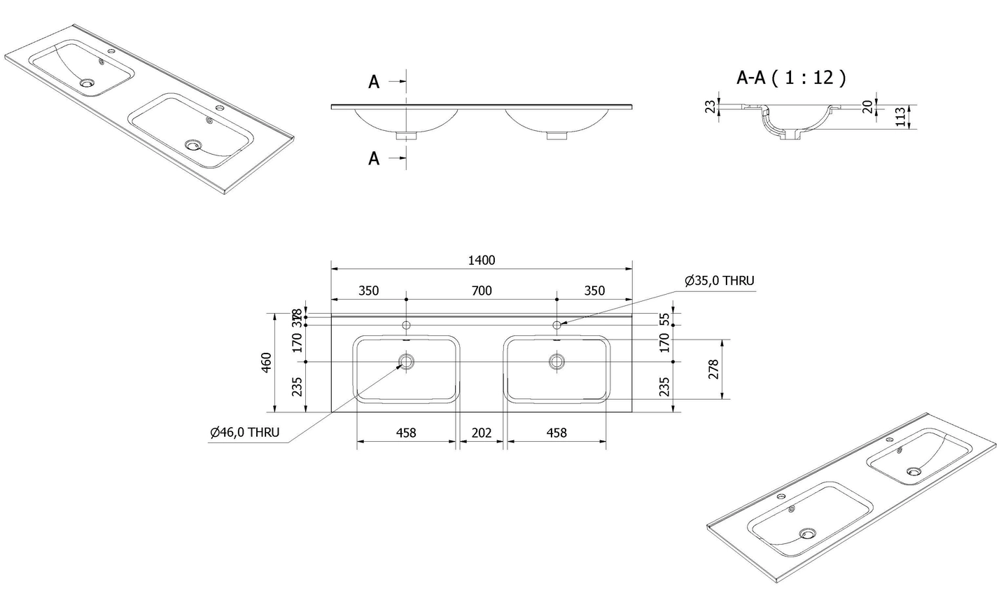 Servant INA 140dbl thin - Bilde 2