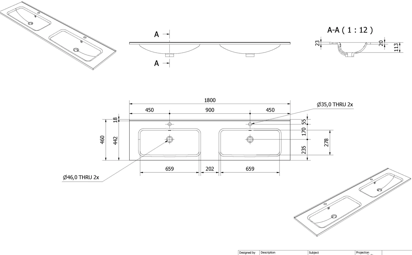 Servant INA 180dbl thin - Bilde 2