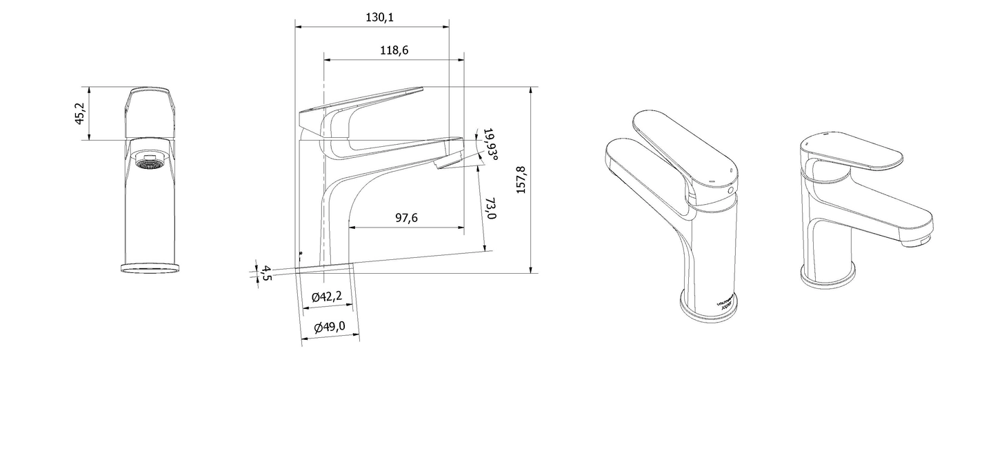 Servantbatteri FRIGG - Bilde 2