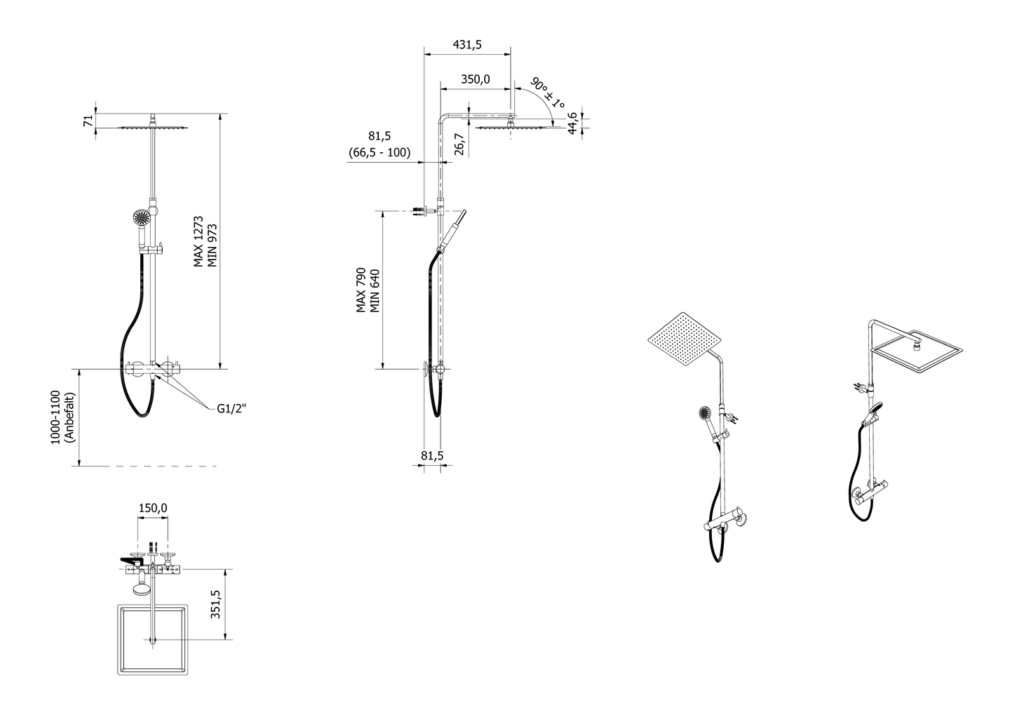 Rainshower rett HEDDA - Bilde 2