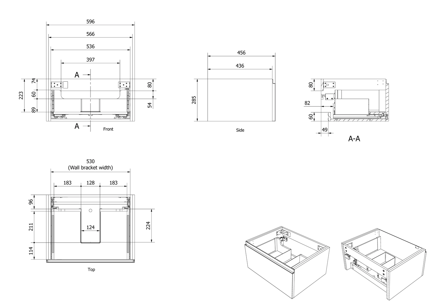 Servantskap trend MIE DEMI 60 - Bilde 2