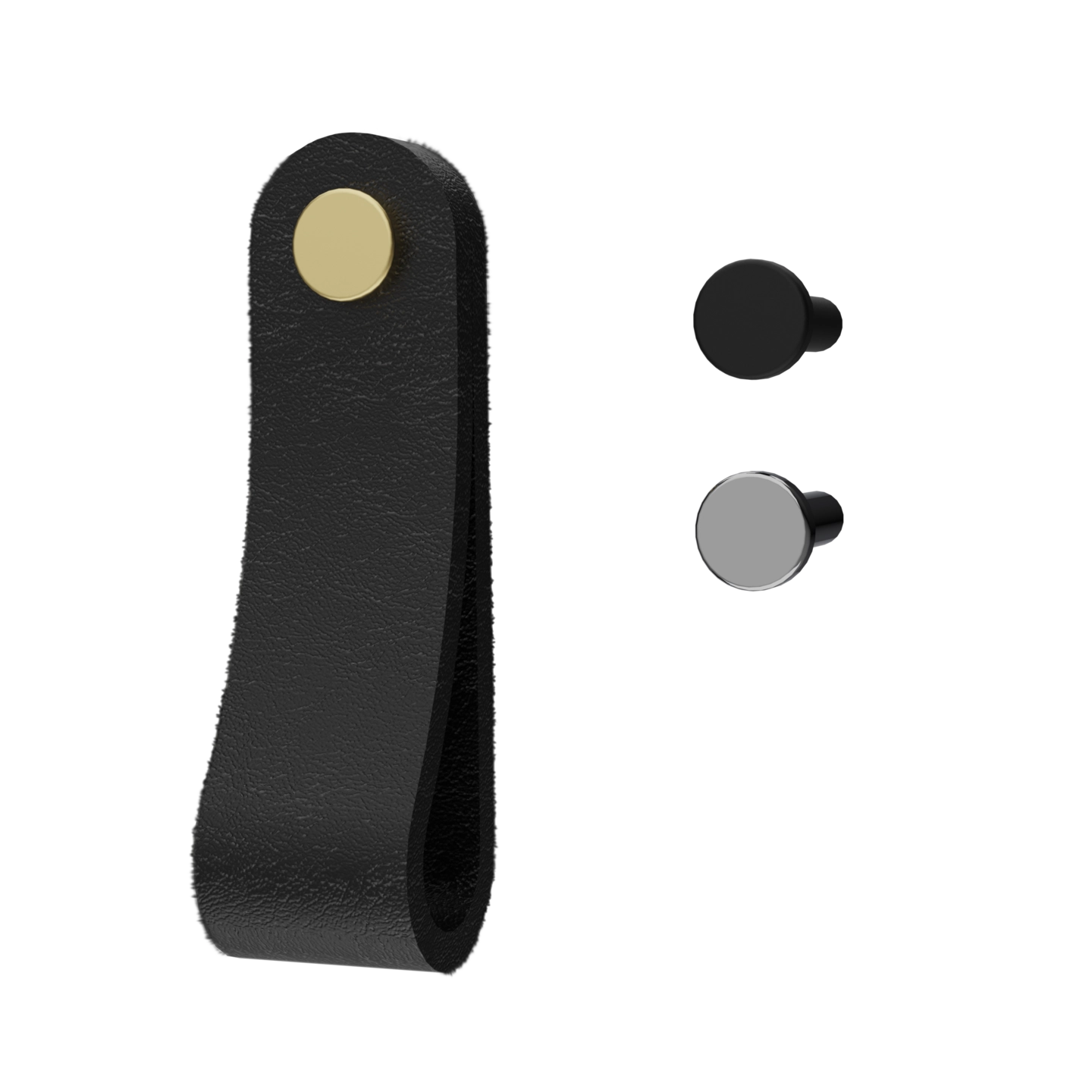 Håndtak lærstropp REIM - Bilde 2