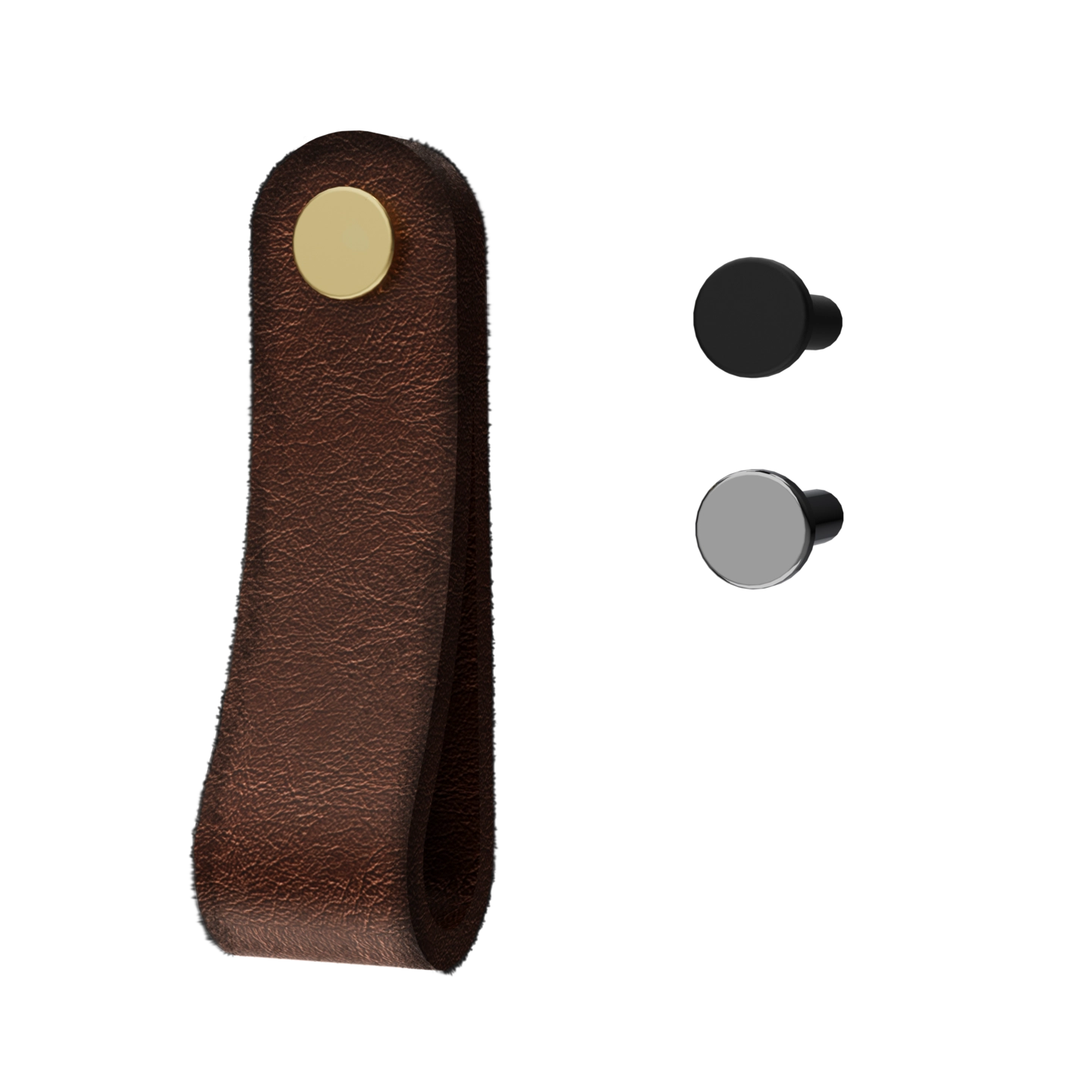 Håndtak lærstropp REIM - Bilde 2