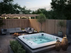 Utendørs massasjebad Vikingbad MORILD