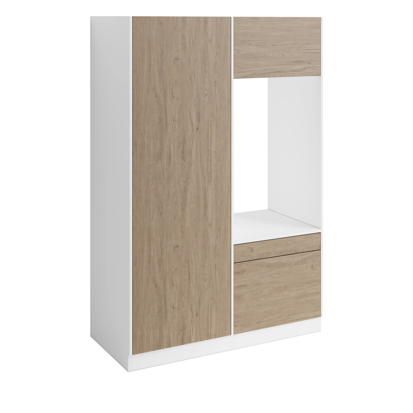 Høyskap og enkel vaskemaskinmodul FAY