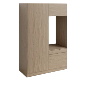 Høyskap og enkel vaskemaskinmodul FAY