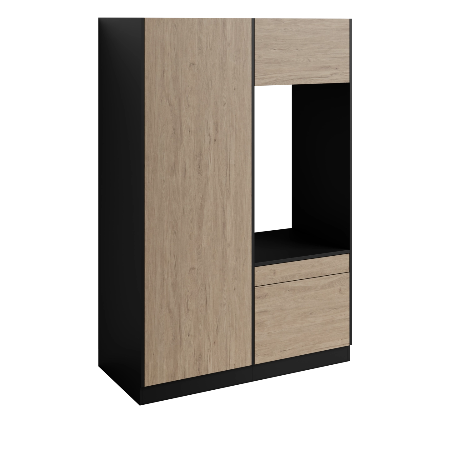 Høyskap og enkel vaskemaskinmodul FAY