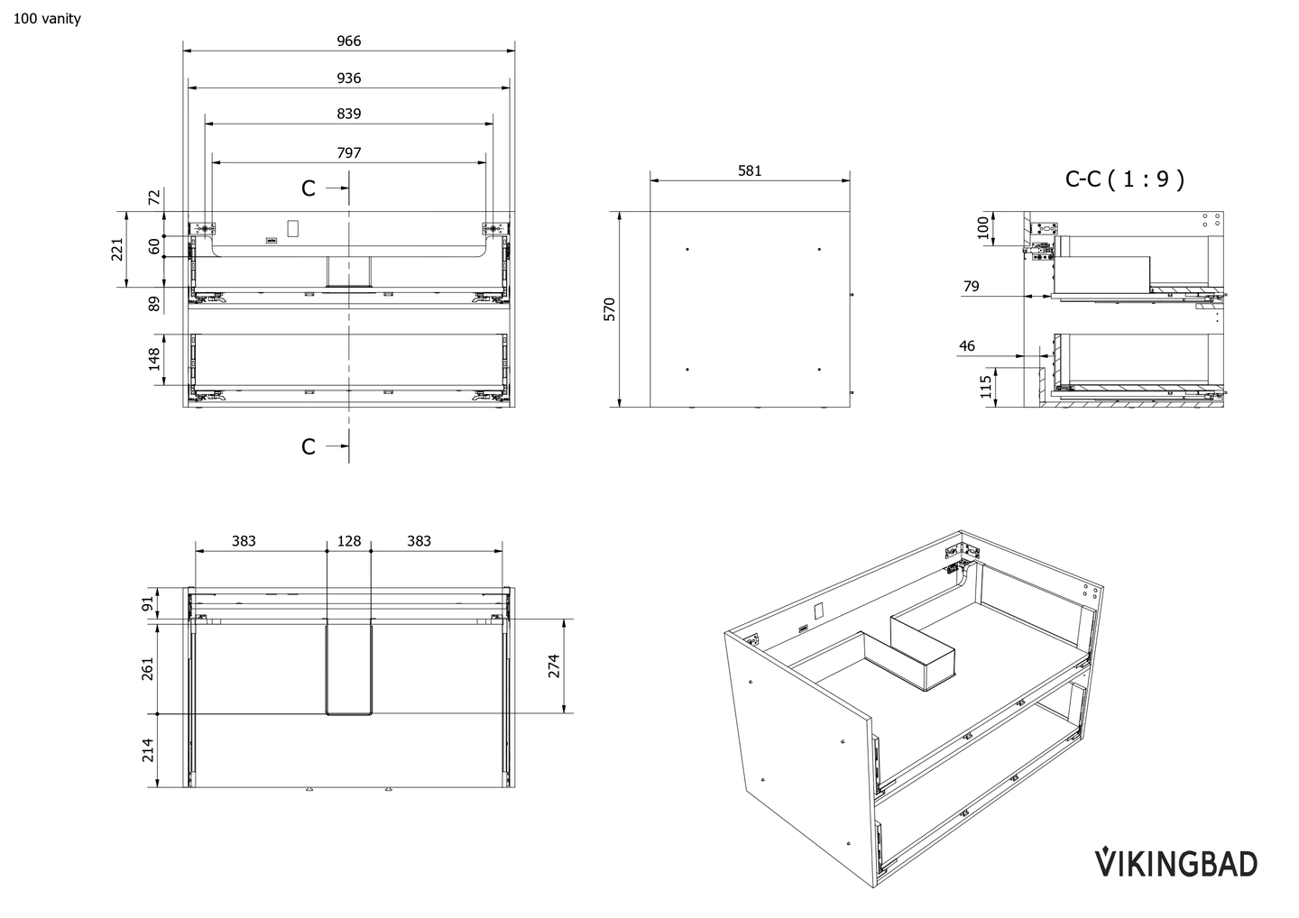 Servantskap slett Fay 100 - Bilde 2