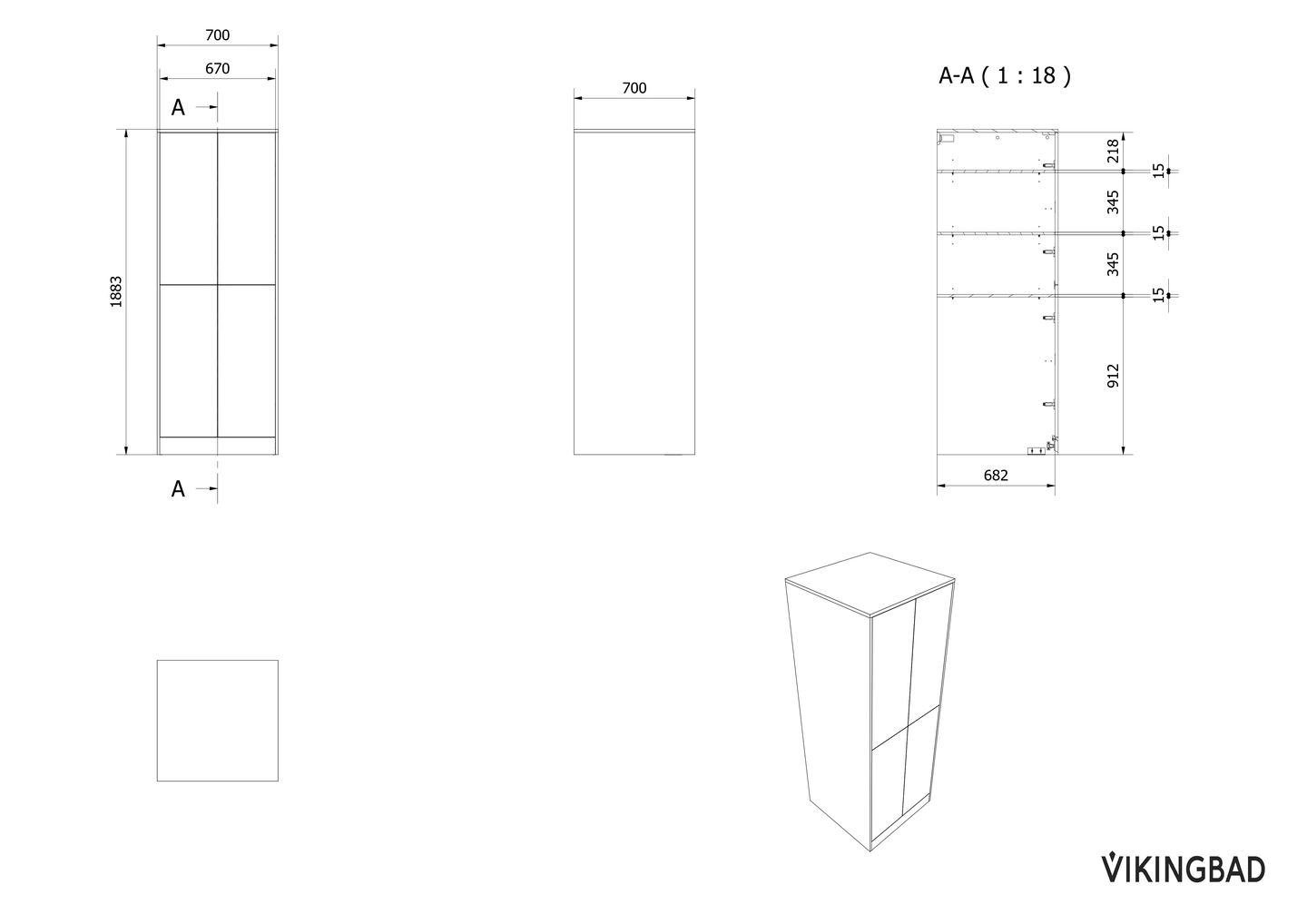 Innbyggingsskap høyt Fay saloon - Bilde 2