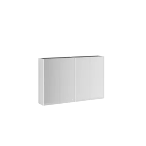 Veggskap dobbelt med speil