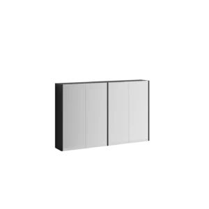 Veggskap dobbelt med speil