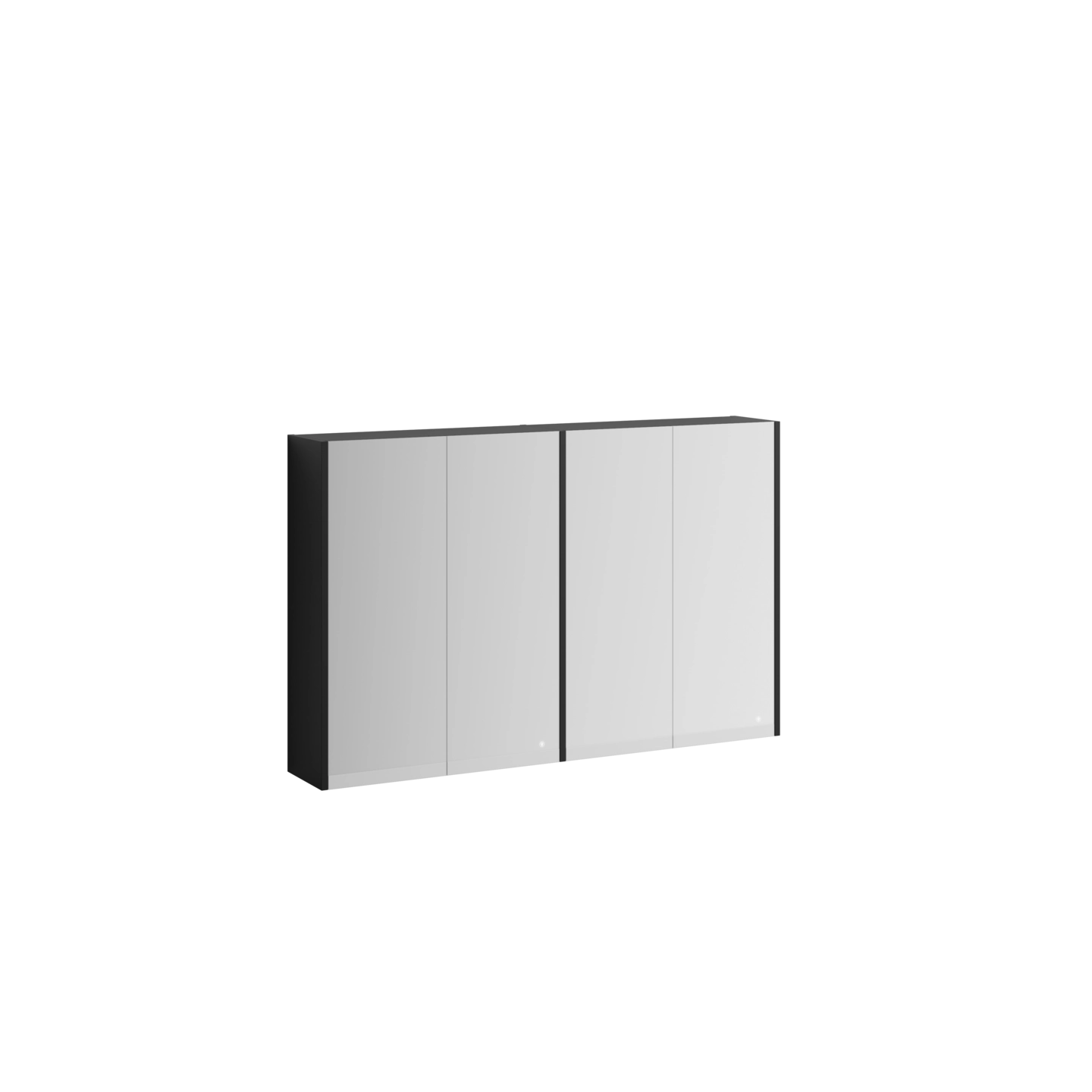 Veggskap dobbelt med speil