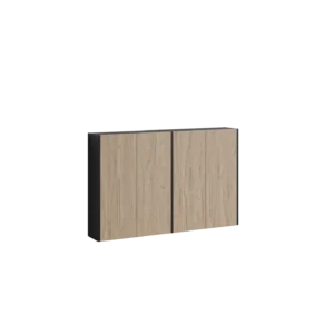 Veggskap dobbelt uten speil