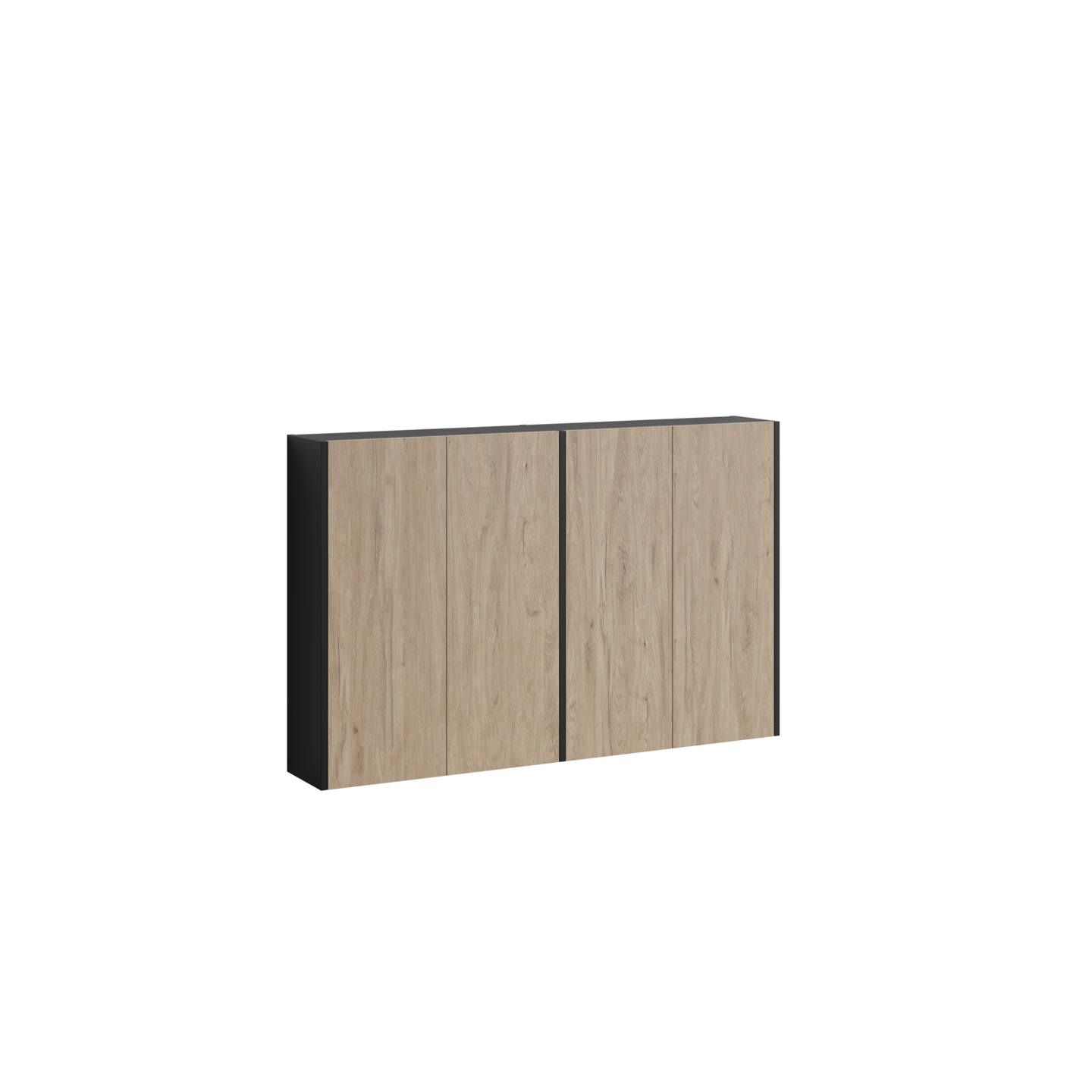 Veggskap dobbelt uten speil